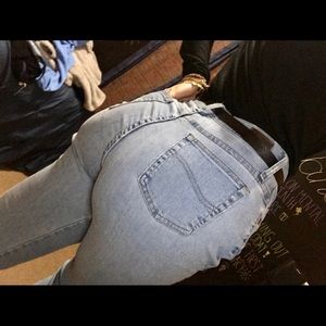 High Waisted Vintage Lee Mom Jeans